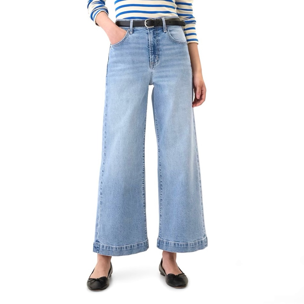 Gap Wide Leg Crop Jeans NWOT
